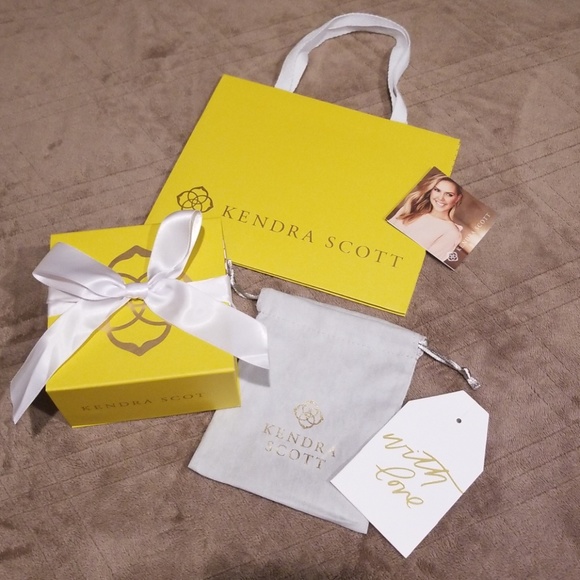 Kendra Scott Jewelry New Kendra Scott Gift Packaging Box Bow Tag Bag